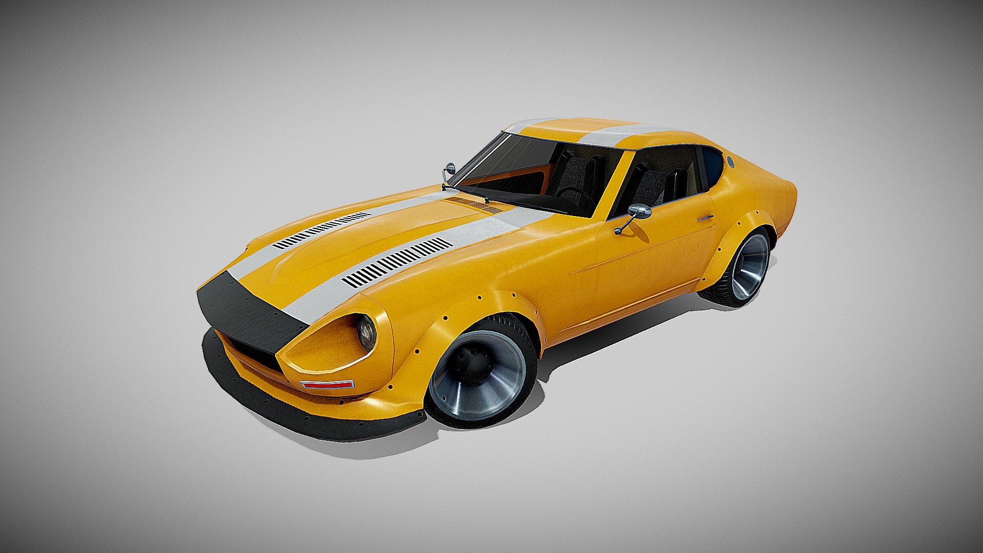 Drift car 3 3d model