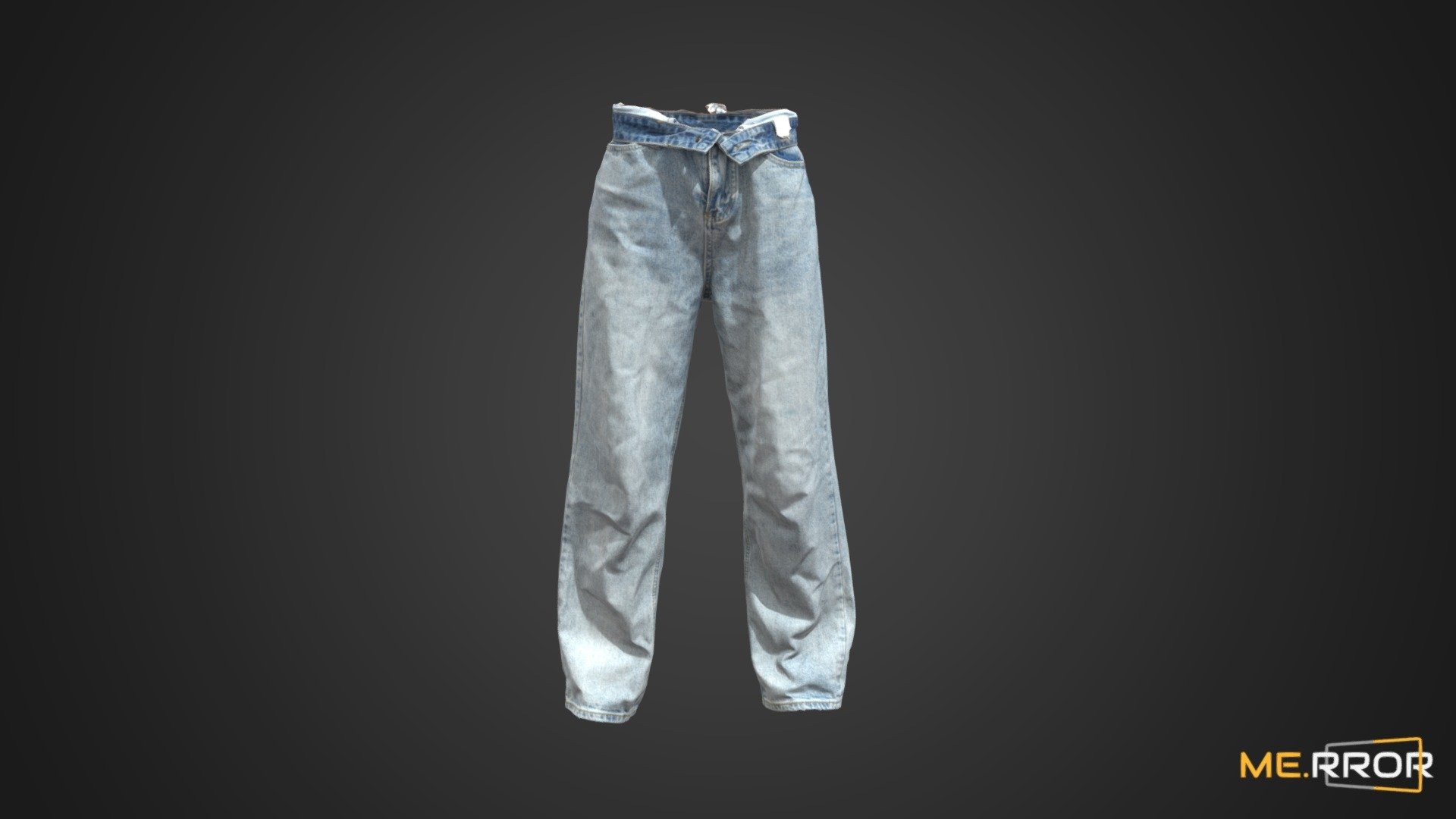 Low Rise Jean 3d model