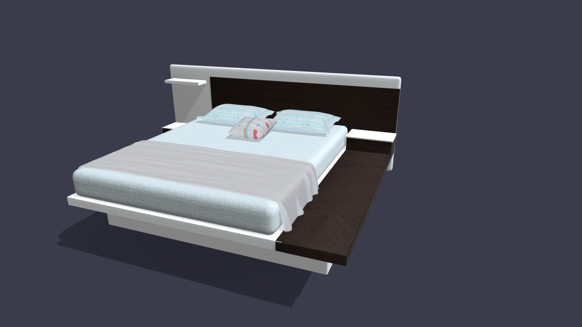 BED 03 3d model