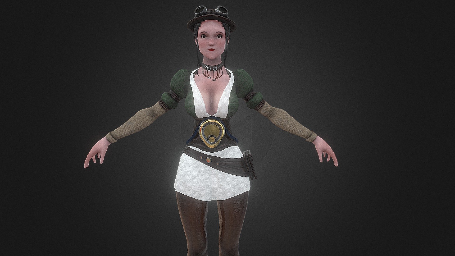 GIRL 3d model