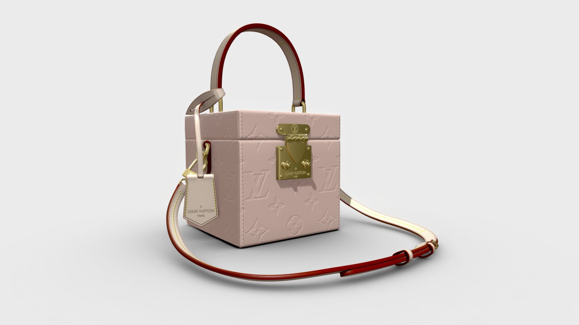 Louis Vuitton Bleecker Box 3d model