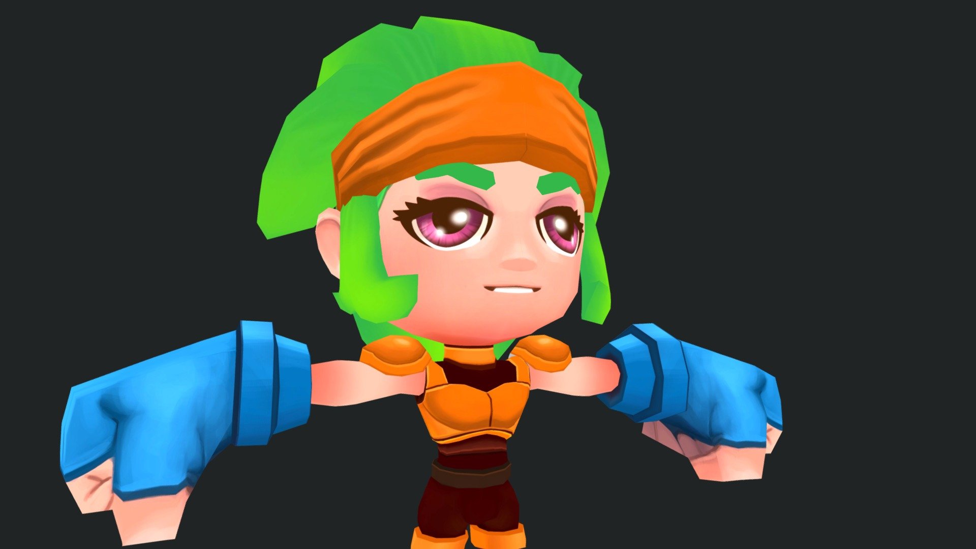 Phantom Gear (Josephine) FanArt 3d model