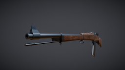 Selbstlader M1916 Low Poly