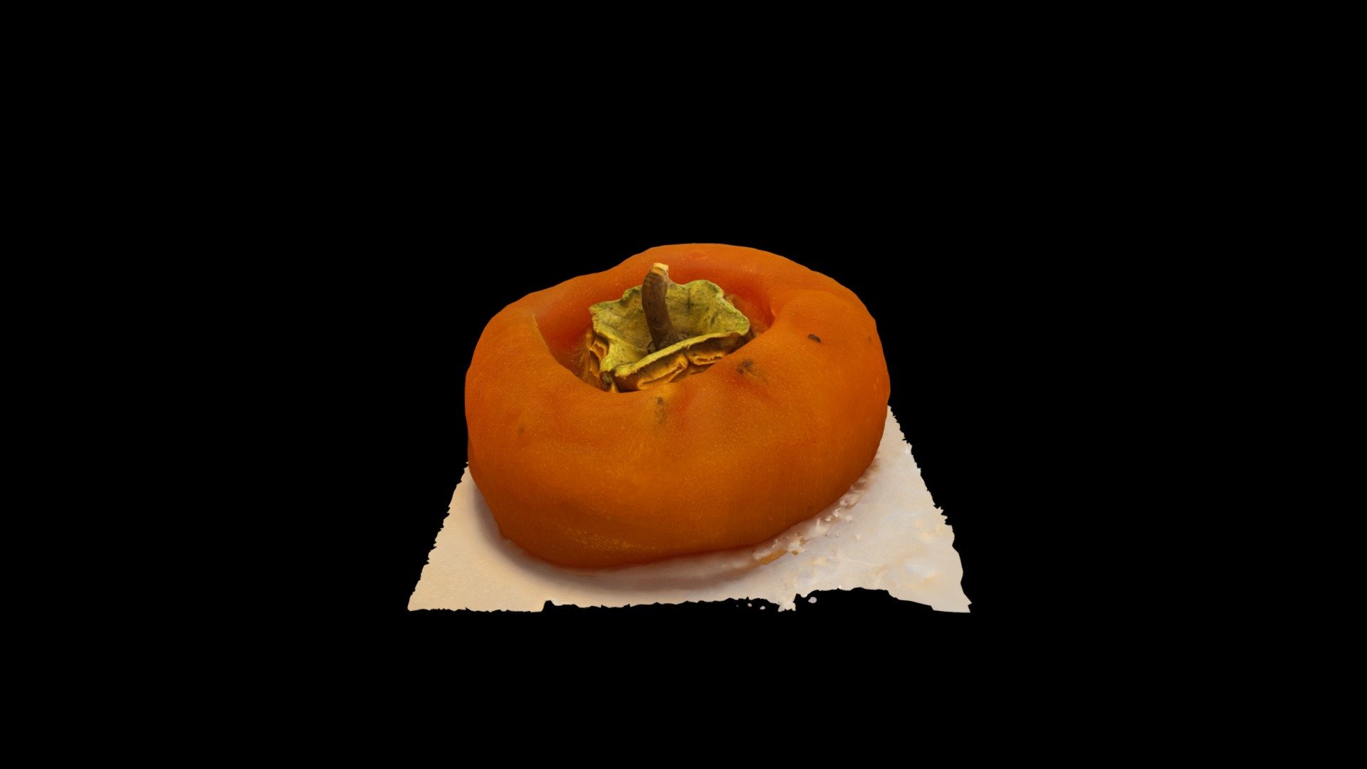 Korean Traditional Dessert Dried Persimmon 3d model