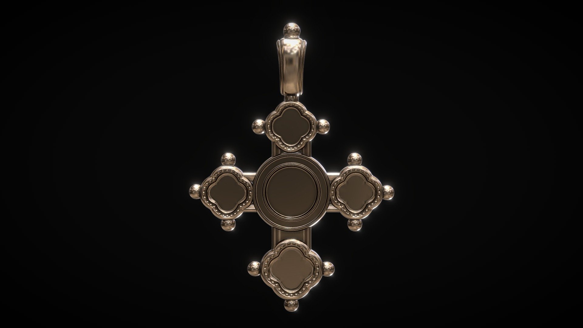 Orthodox Cross 3d model