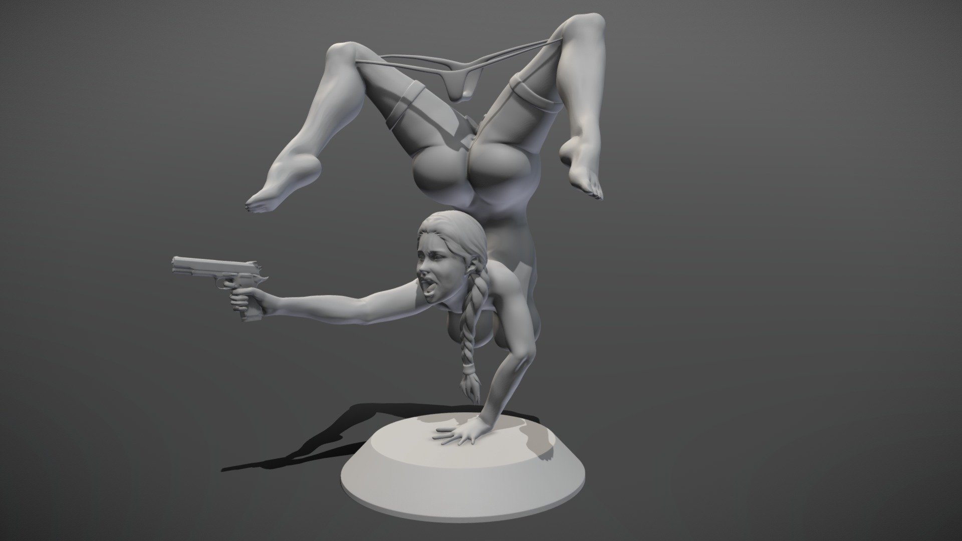 SEXY LARA CROFT 3d model