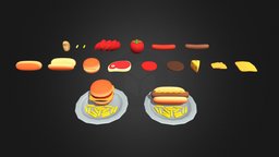 Cartoon Fast Food Pack