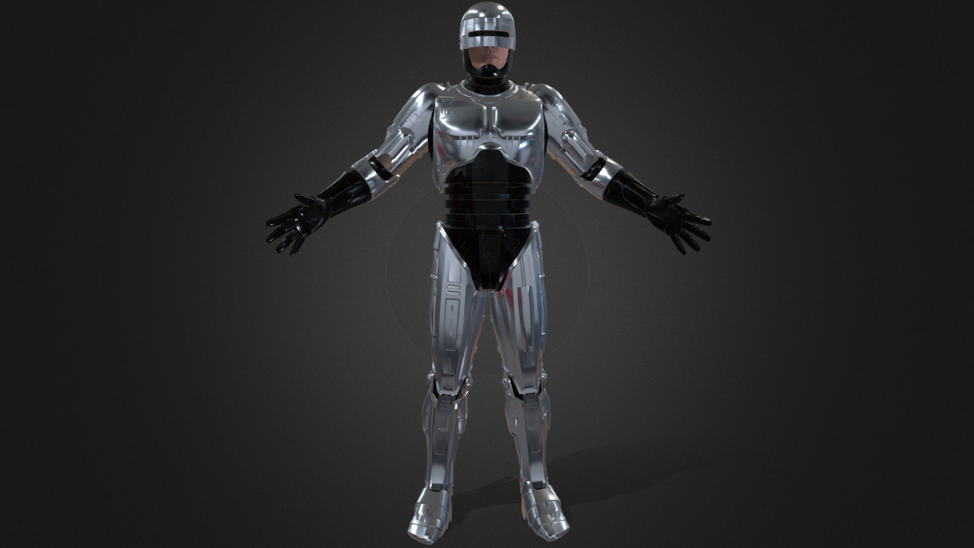 Robocop 3d model