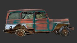 Jeep 2 (Raw 3D Scan)