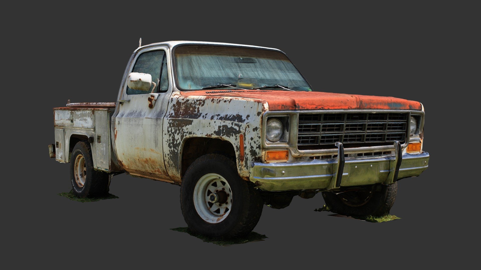 Utility Truck (3D Scan) 3d model