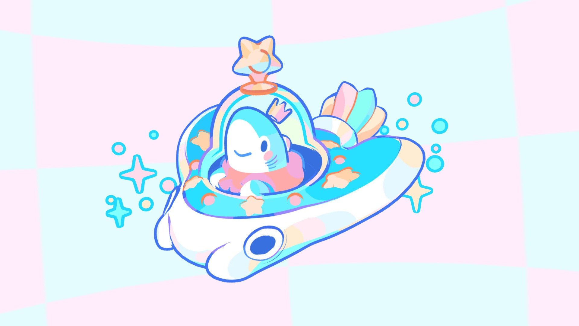 💫 Little Shark Prince 🦈 3d model