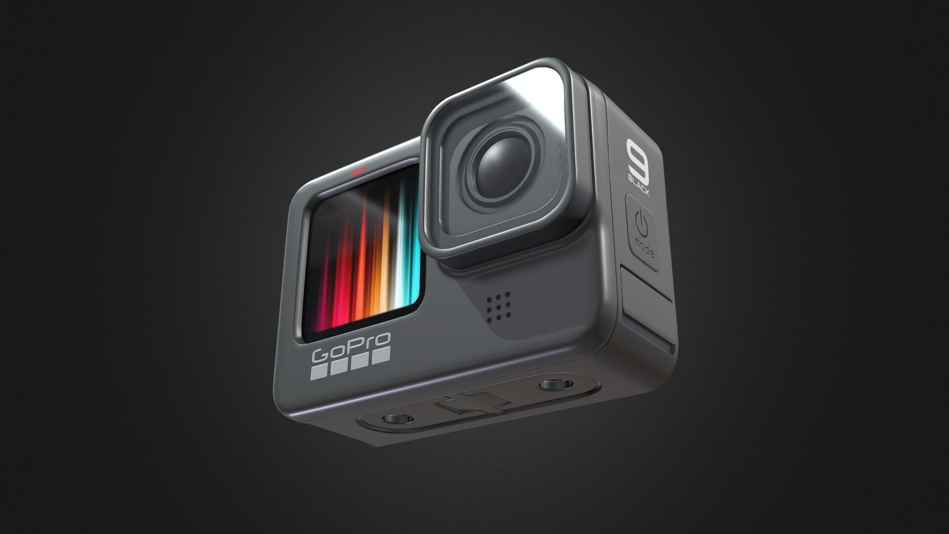 Go Pro HERO 9 3d model