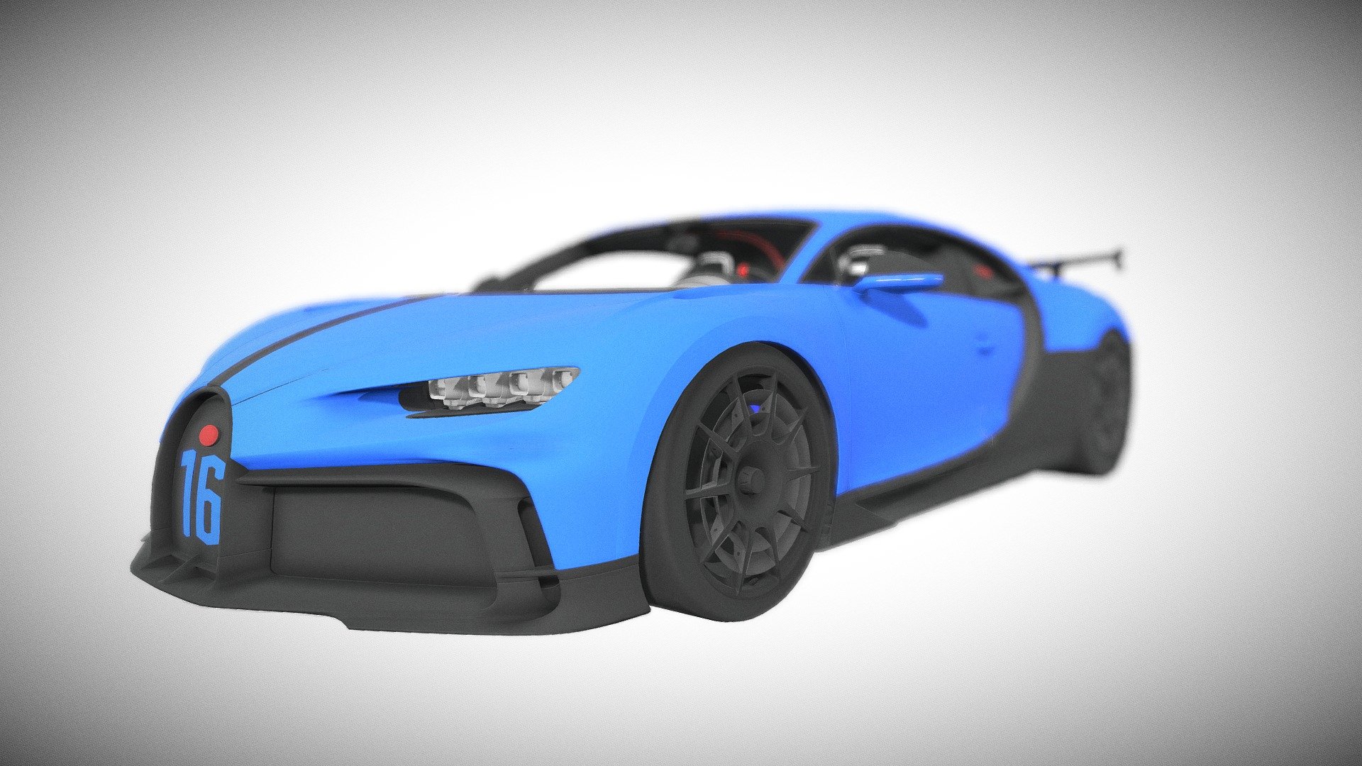 Bugatti Chiron Pur Sport- $7 3d model