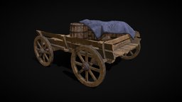 Wooden Barrow