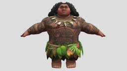 Maui 3D Model