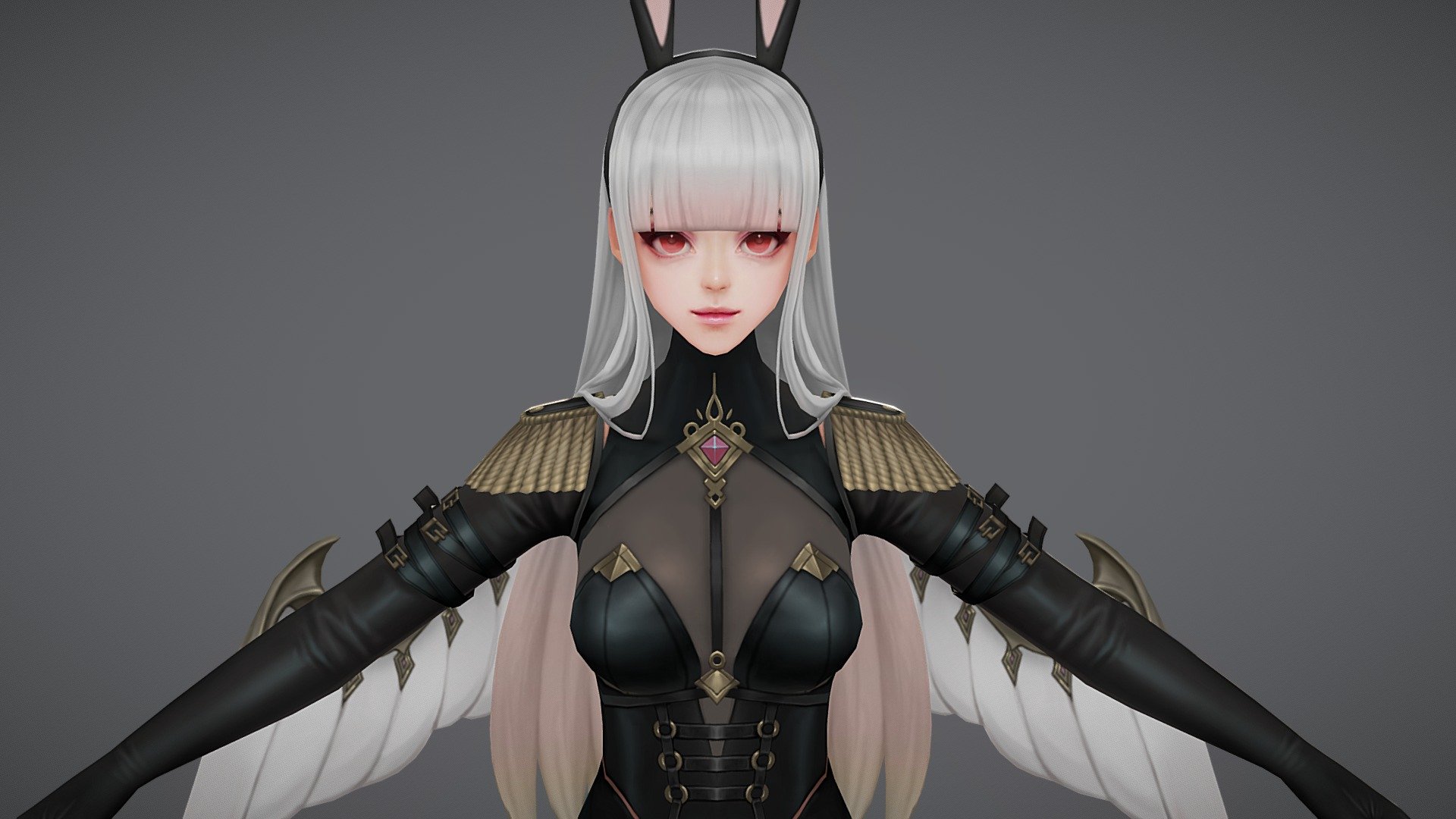 Dragon sky Goddesss_15 3d model