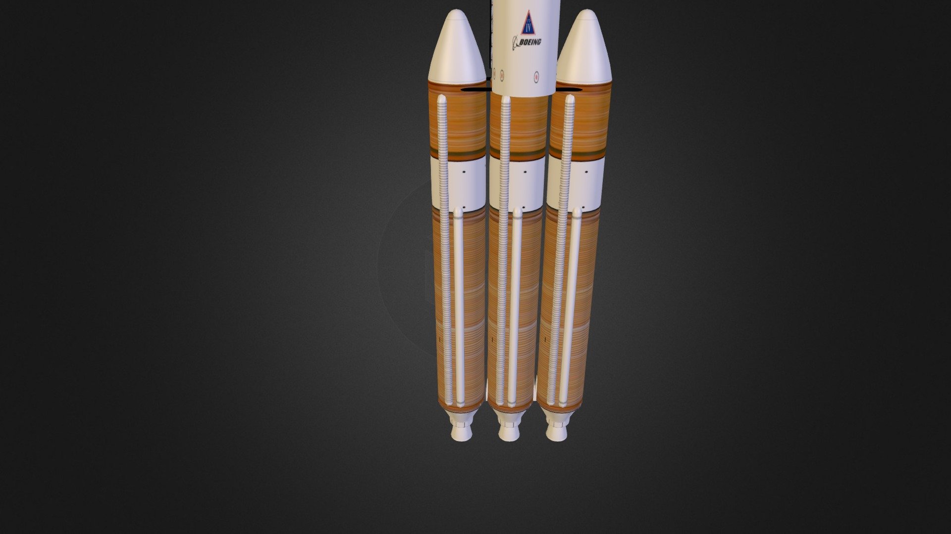 Delta IV Heavy 3d model