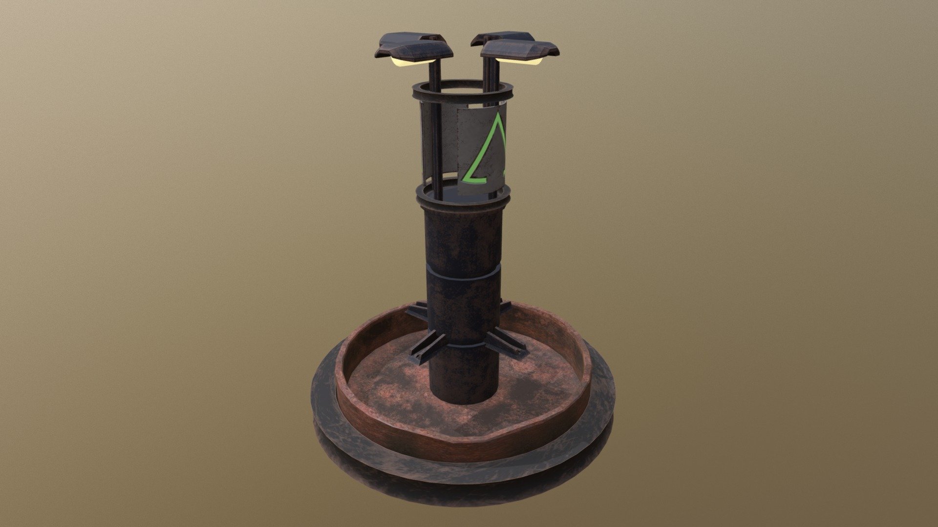 Fountain 3d model