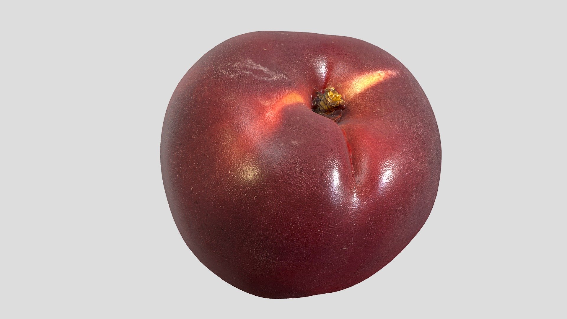 A Nectarine 3d model