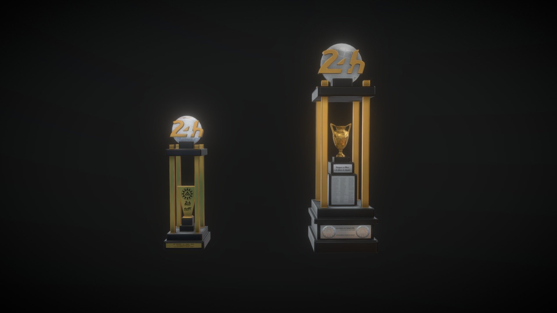 Racing Trophy 3d model