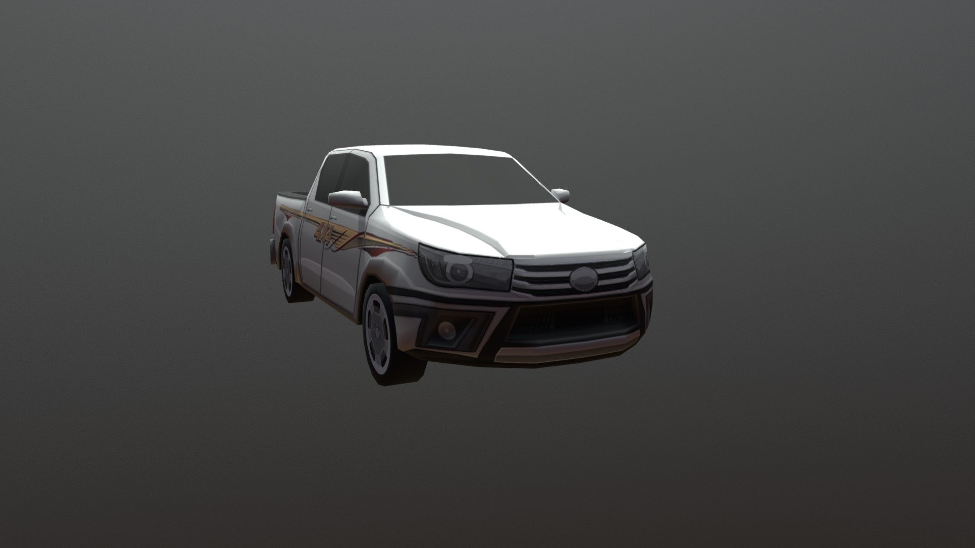 Toyota Hilux 3d model