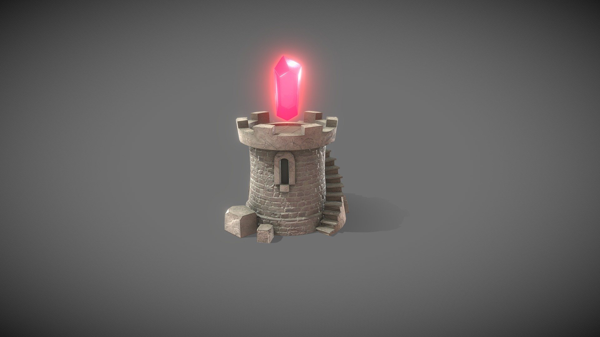 Medieval Tower 3d model