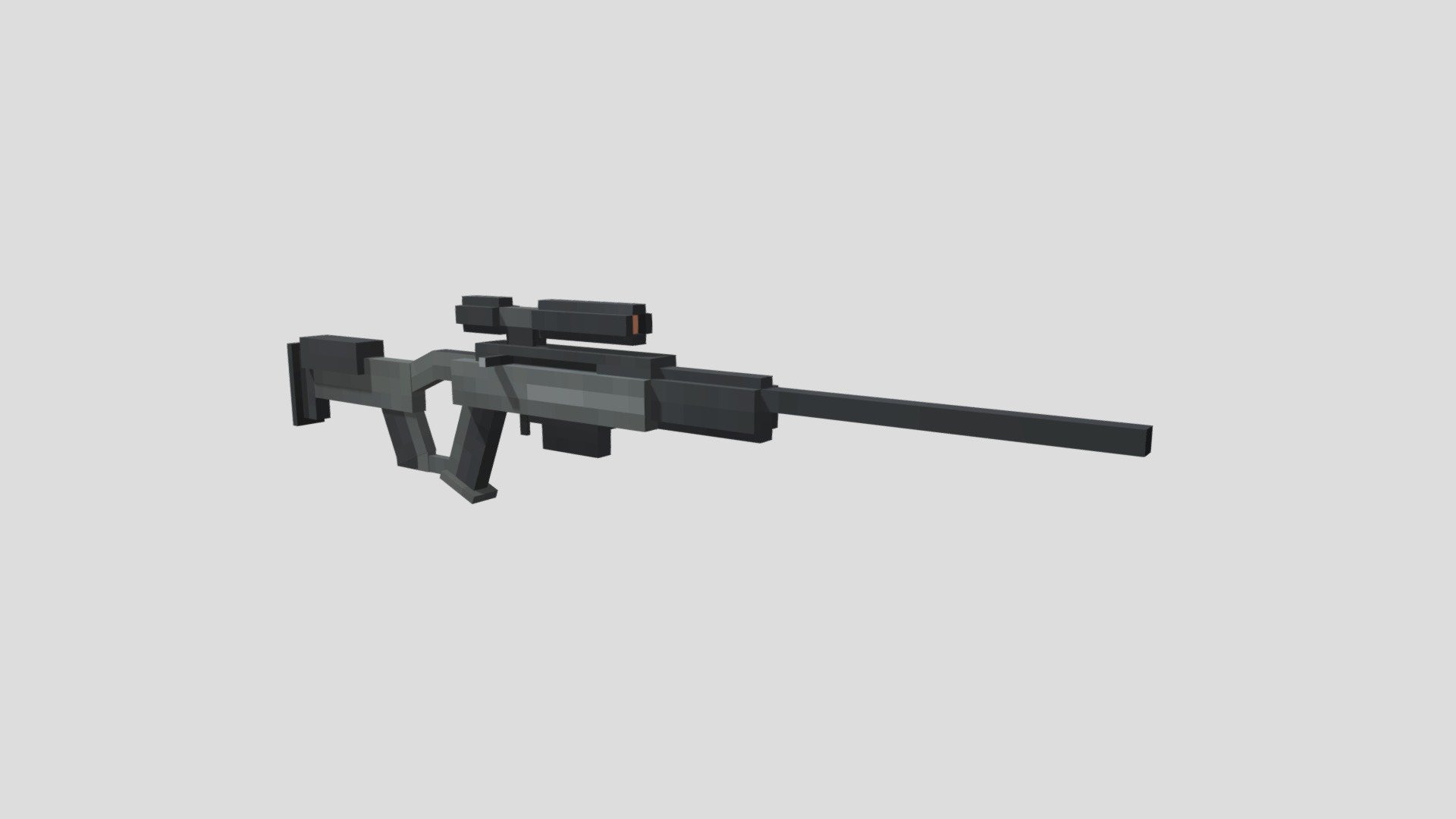 Sniper Rifle 3d model