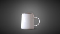 enamel cup