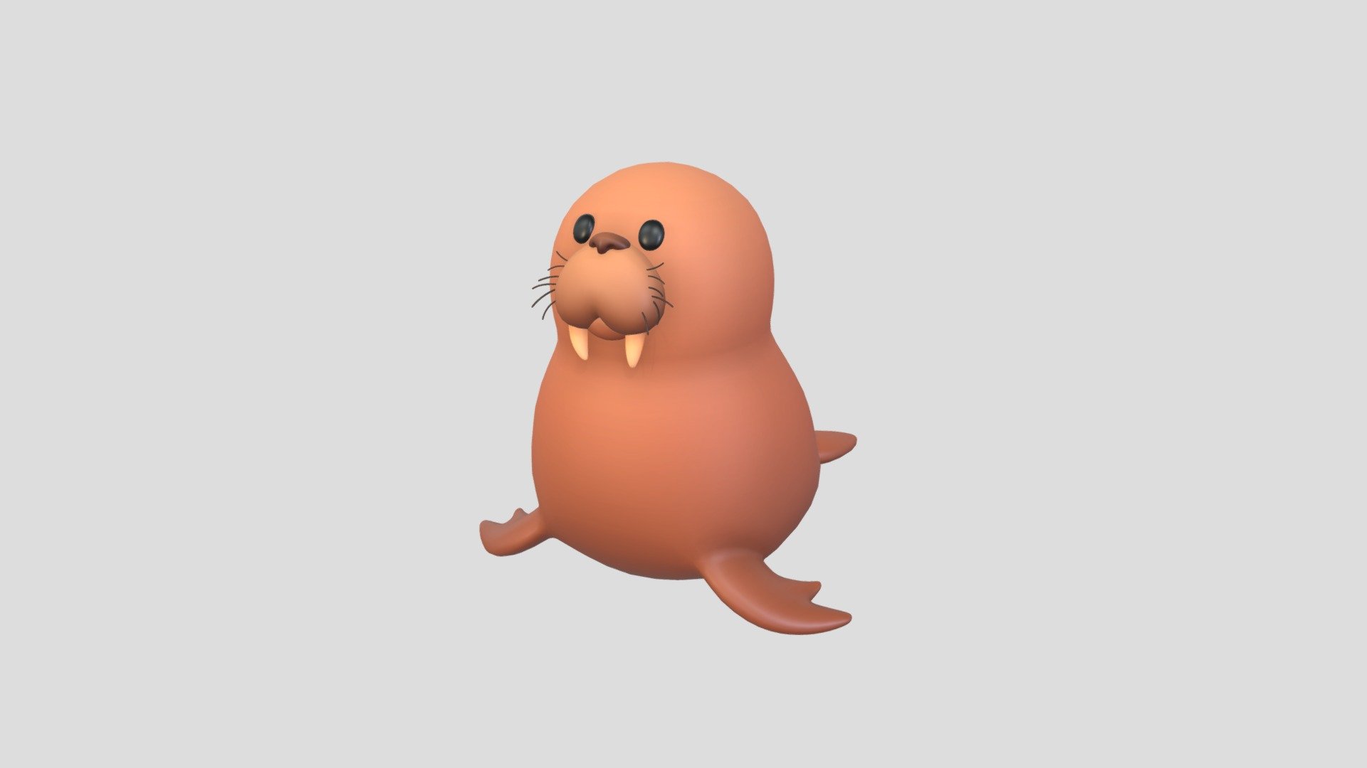 Character275 Walrus 3d model