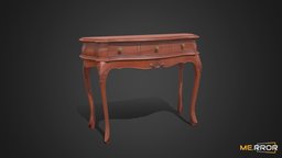 [Game-Ready] Wood Desk