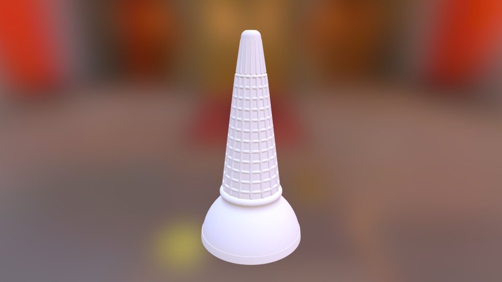 Ice Cream Cone 3d model