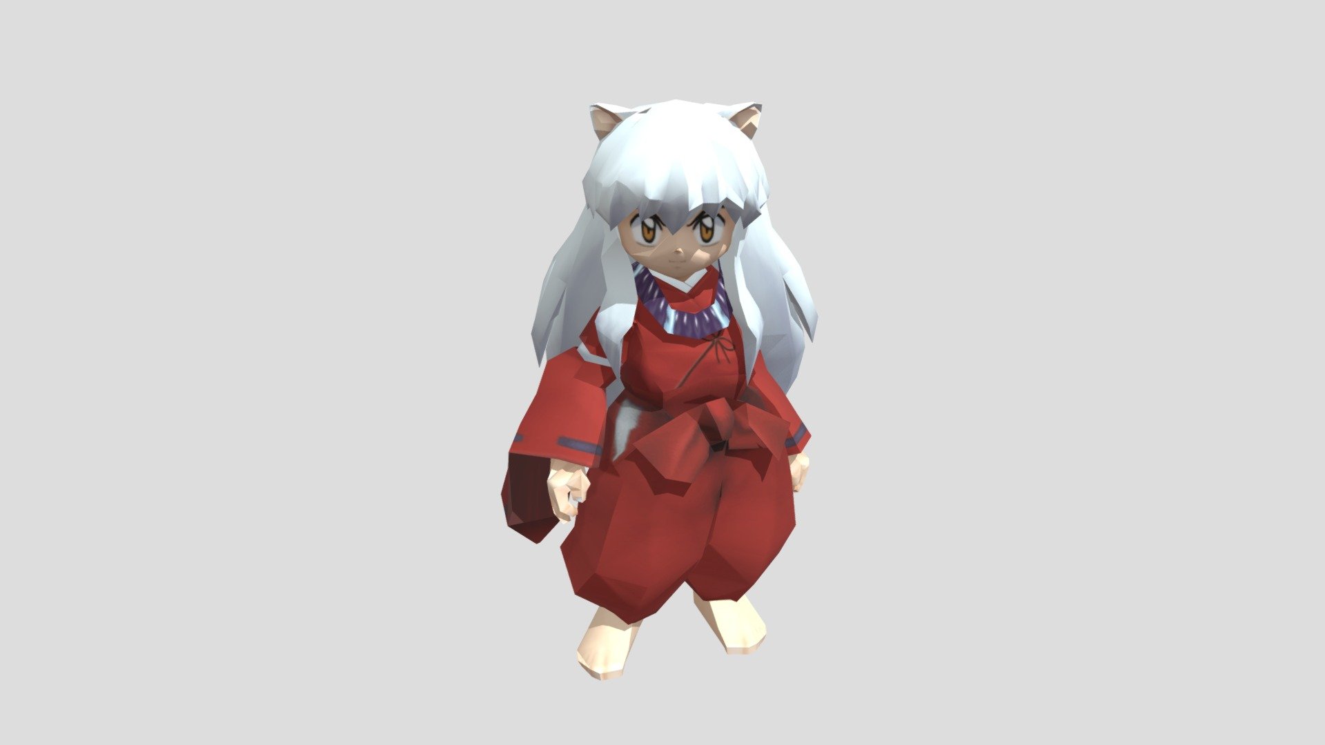 Inuyasha 3d model