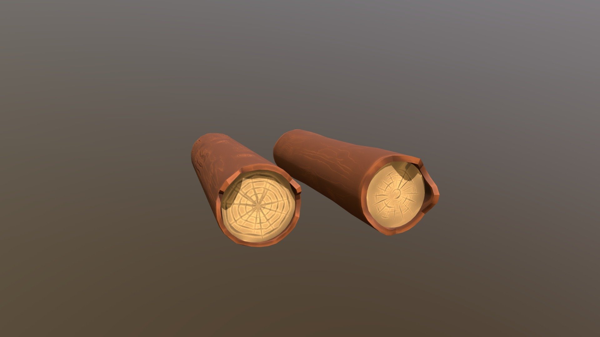 Tree logs 3d model