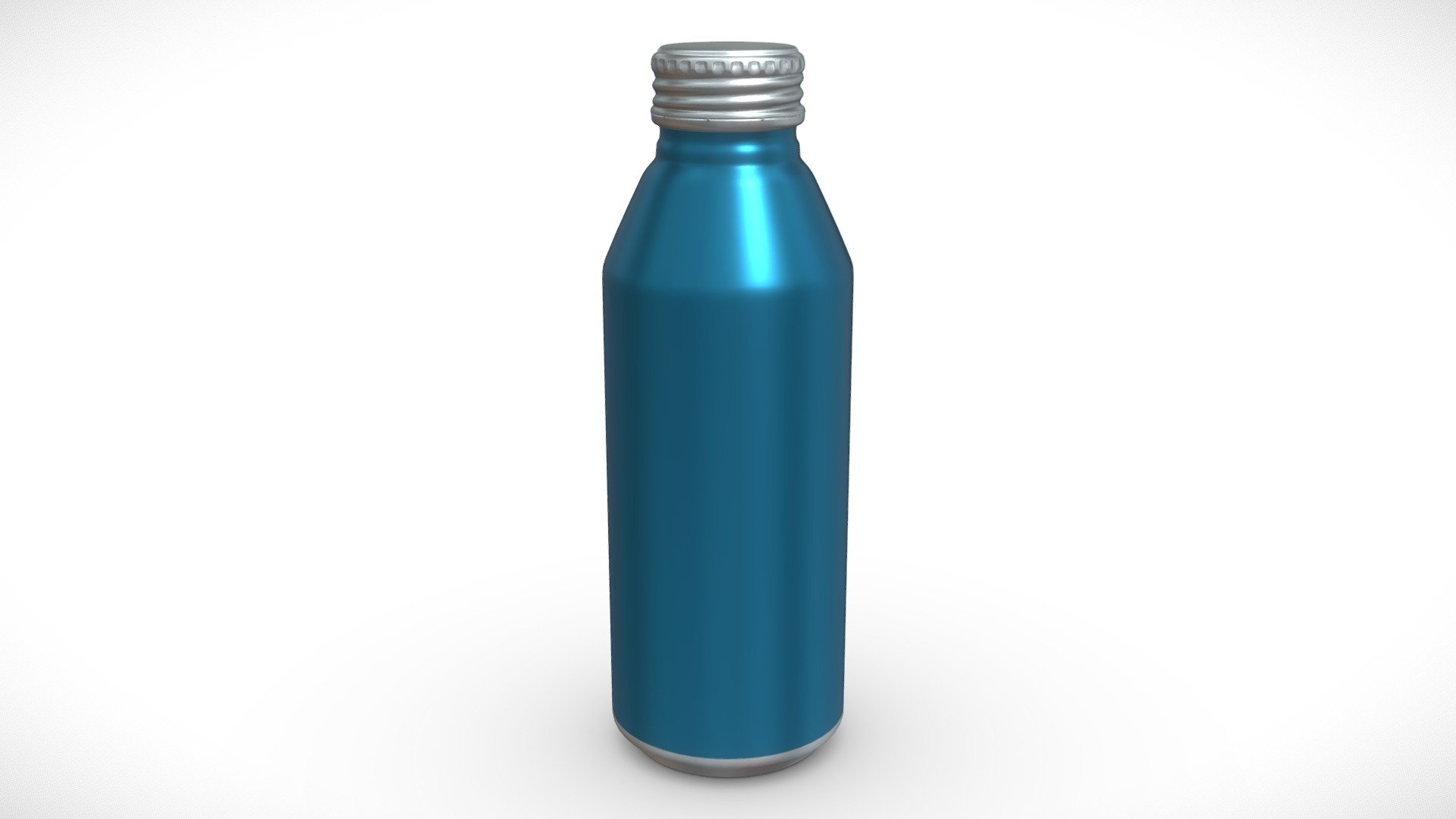 Aluminum Bottle 3d model