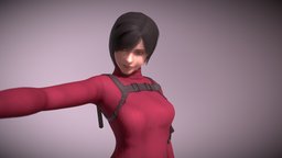 Ada Wong-3D Model Fanart