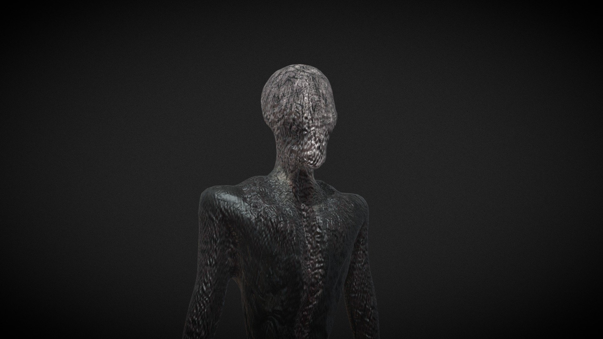 The Slender Man 3d model