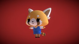 Retsuko the red panda