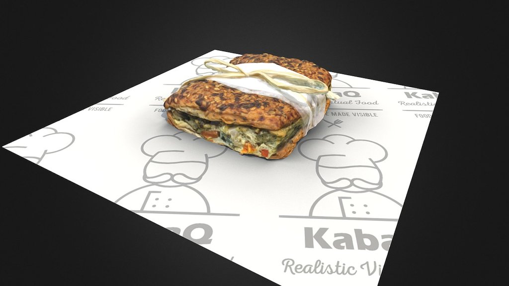 Sandwich Test 3d model