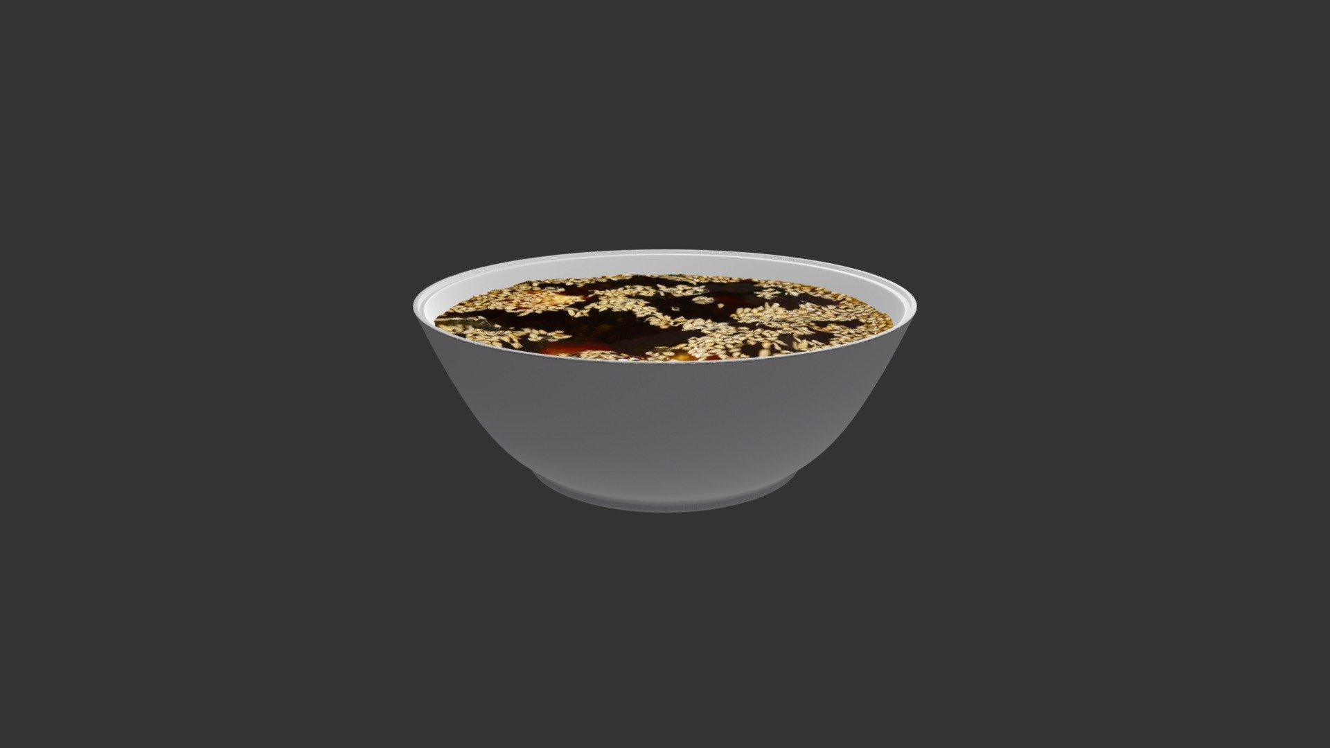 Miso Soup 3d model