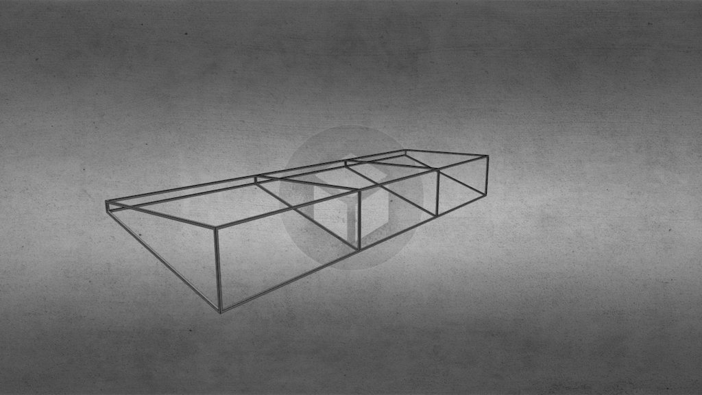 Awning Frame 3d model