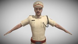 Indian Police Man