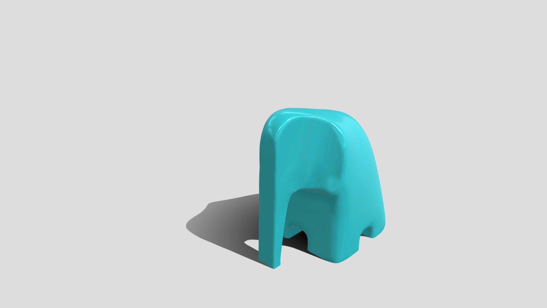 Elephant Statue 3d model