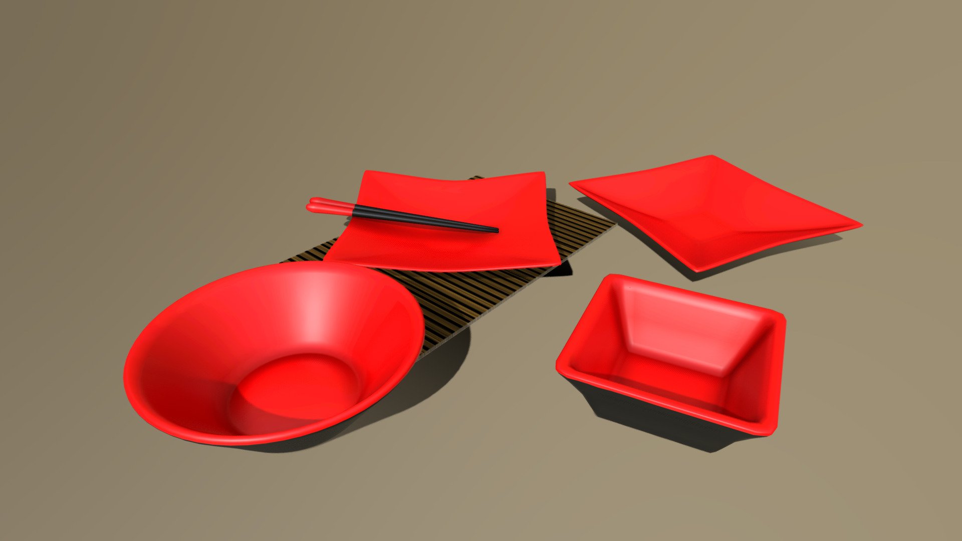 Traditional Ceramics 3d model