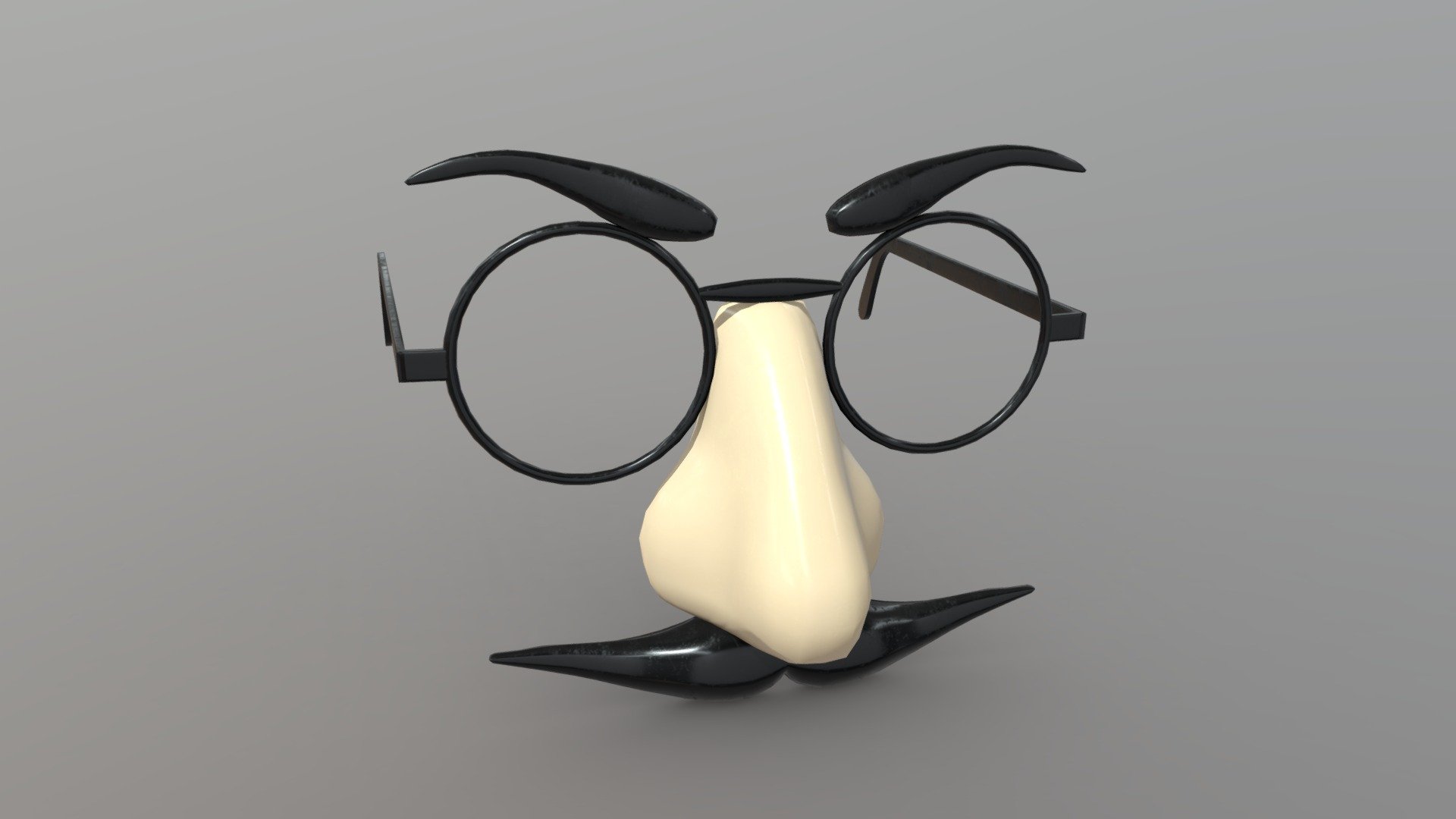 Novelty Glasses 3d model