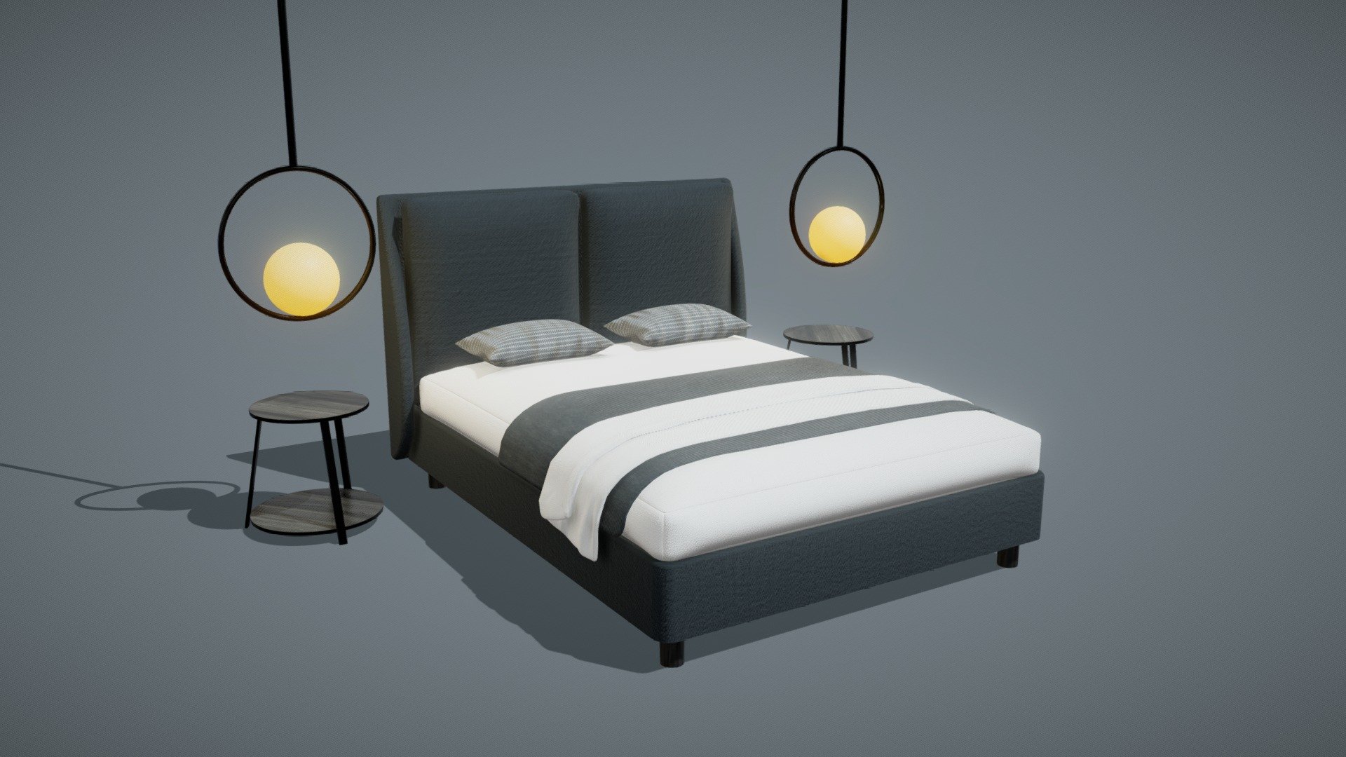 Bed 04 3d model