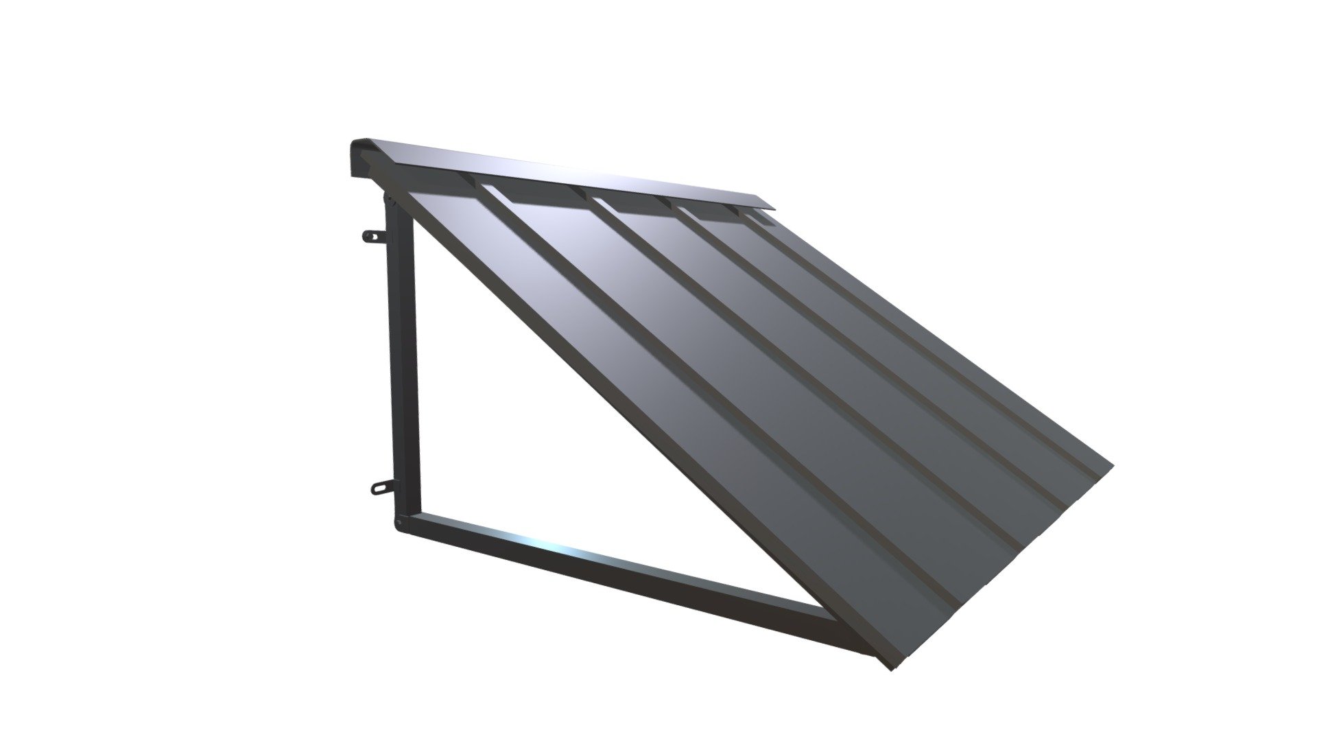 Houstonian ® awning 3d model