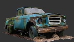 Studebaker Champ Pickup (Raw Scan)