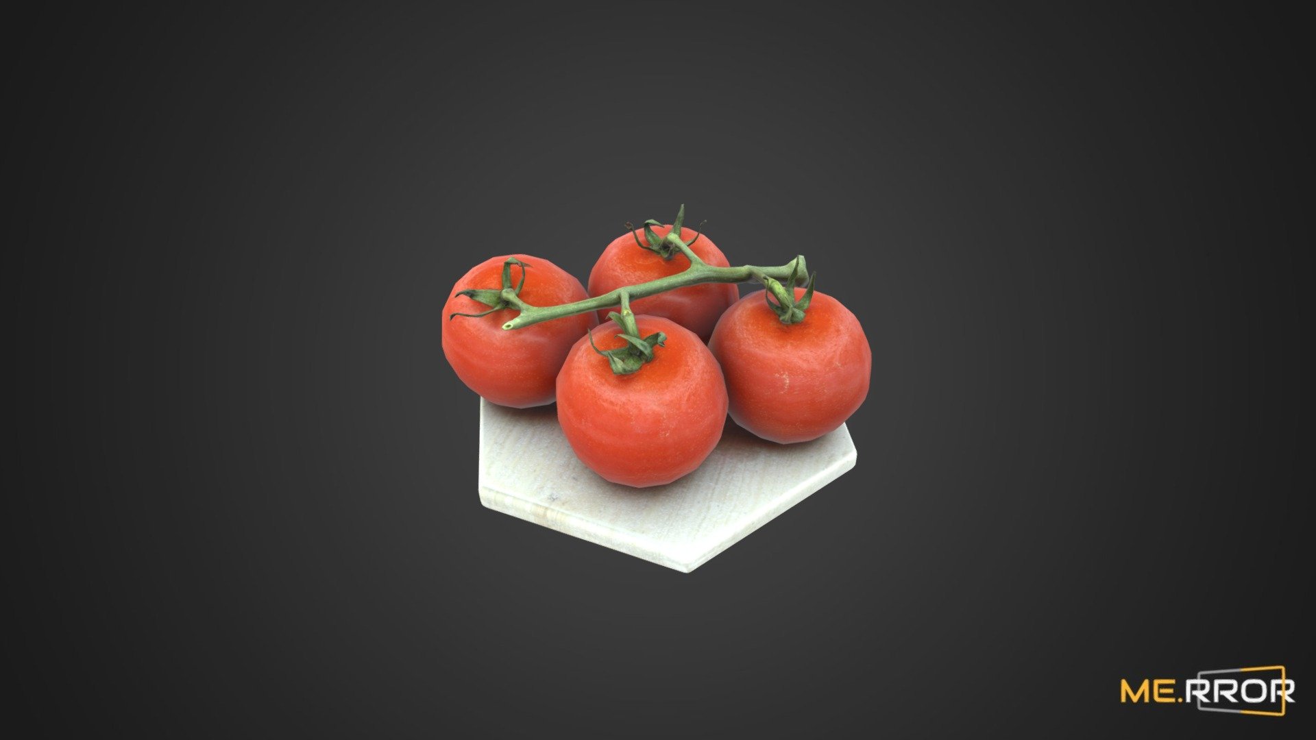 [Game-Ready] Cherry tomatoes 3d model