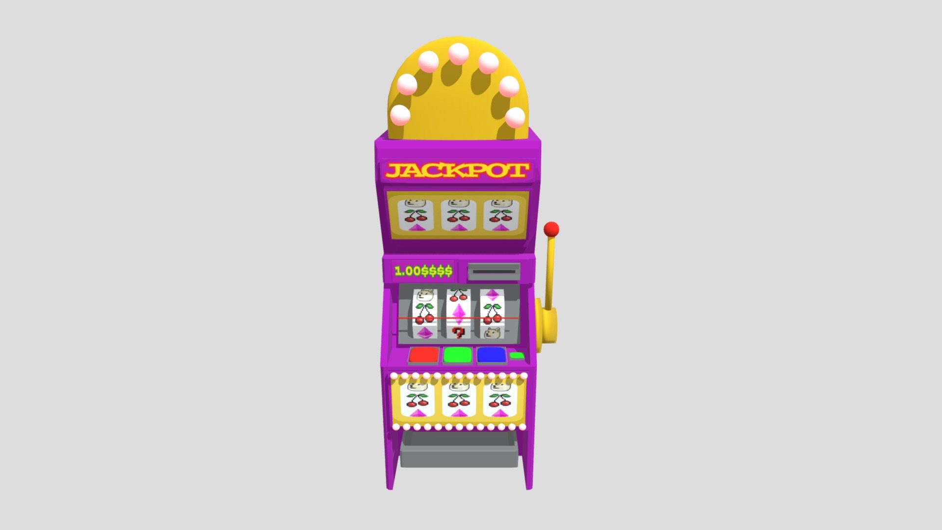 Slot Machine 3d model