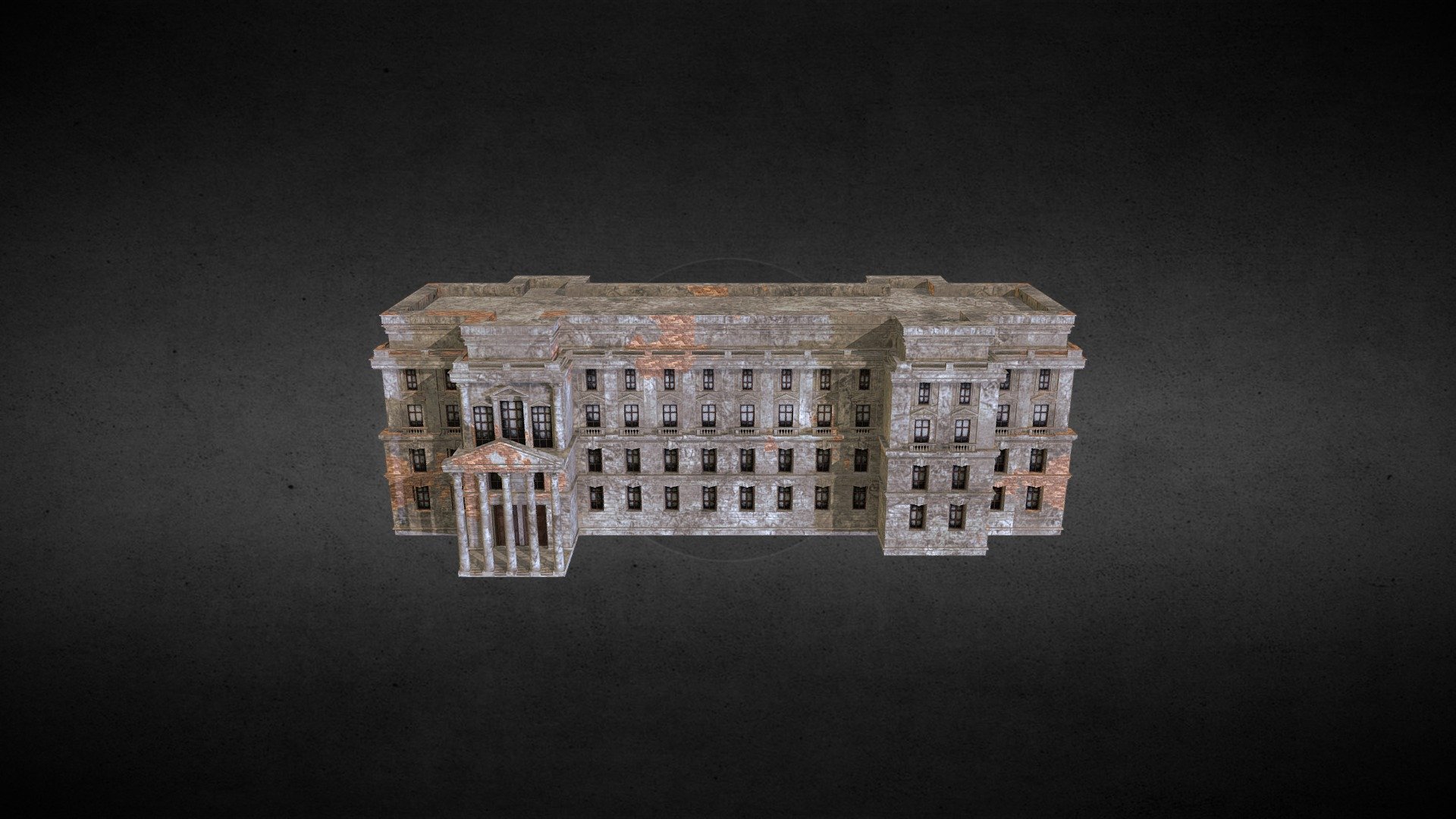 Historical building 3d model